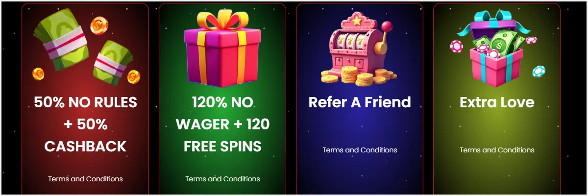 Betty Wins Casino AU Bonuses